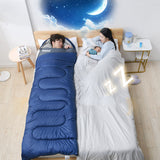 Synthetic-Fill Envelope Camping Sleeping Bag