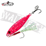 WALK FISH Super Quatity Metal Casting Jig 7g-10g-15g-20g-25g-30g Shore Drag Cast Jigging Spoon Fishing Lure Artificial Bait