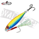 WALK FISH Super Quatity Metal Casting Jig 7g-10g-15g-20g-25g-30g Shore Drag Cast Jigging Spoon Fishing Lure Artificial Bait