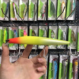 9119 LURETV SAME STYLEXM-145N Crazy Scale Mino Water Surface System Long throw Roadside False Bait, Seabass Hard Bait