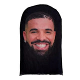 Cosplay 3D Printed Kanye Mask Stretch Mesh Full Face Mask Men Women Role Play Headdress Halloween Masquerade Balaclava Headdress