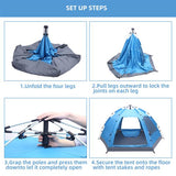 Automatic Family Camping Tent with Double Doors