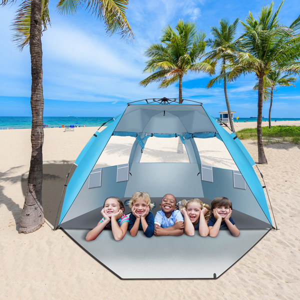 3–4 Person Instant Pop-Up Beach & Camping Tent
