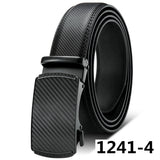 Men’s Genuine-Leather Ratchet Belt