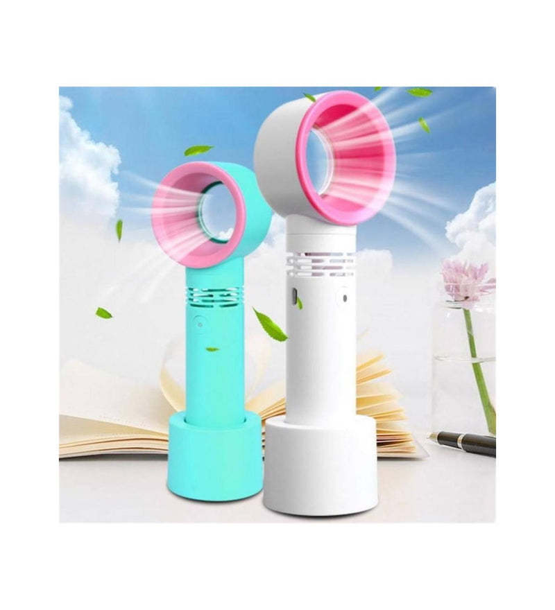 Rechargeable USB Bladeless Handheld and Desk Fan