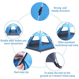 Automatic Family Camping Tent with Double Doors