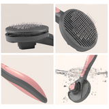 Self-Cleaning Pet Grooming Brush