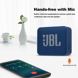 JBL GO 2 Portable Bluetooth Speaker – IPX7 Water Resistant