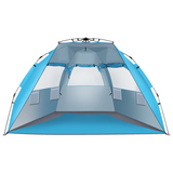 3–4 Person Instant Pop-Up Beach & Camping Tent