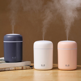 300 mL Portable USB Cool-Mist Humidifier with LED Light