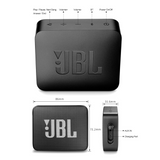 JBL GO 2 Portable Bluetooth Speaker – IPX7 Water Resistant