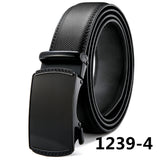 Men’s Genuine-Leather Ratchet Belt