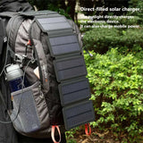 10W Five-Panel Folding Solar USB Charger