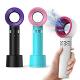 Rechargeable USB Bladeless Handheld and Desk Fan
