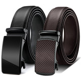 Men’s Genuine-Leather Ratchet Belt