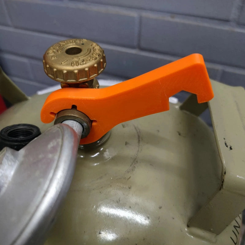 RV Propane Cylinder Valve Wrench – Compact Dual-Head Tool