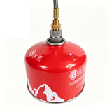 1Set Camping Gas Stove Propane Refill Adapter Gas Tank Connection Line Outdoor Burner LPG Cylinder Hose Connector Adapter