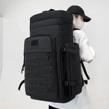 Large Climbing Bag For Men Backpack Trekking Hiking Camping Travel Outdoor Tactical Molle Sports Luggage Pack Travel  Rucksack