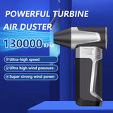 Rechargeable Portable Turbo Air Duster for RV & Vehicle Cleaning