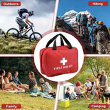 173-Piece Portable Camping First-Aid Kit