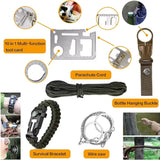 31 Pieces in 1 Bag Survival Gear and Equipment