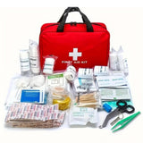 173-Piece Portable Camping First-Aid Kit