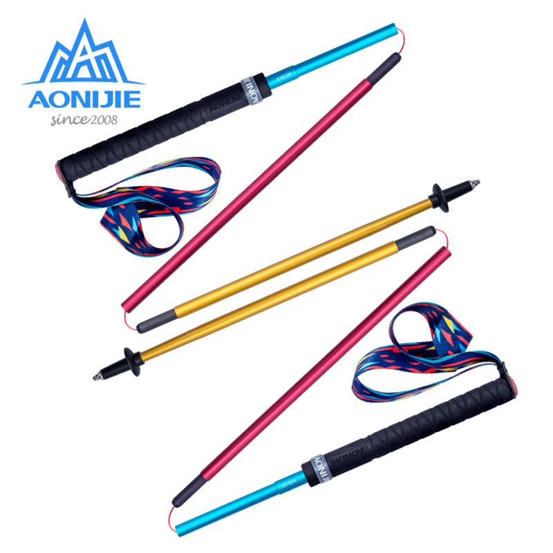 Aonijie E4201 Lightweight Folding Collapsible Quick Lock Trekking Pole